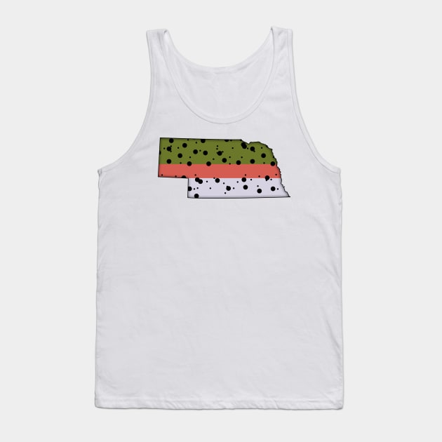 Nebraska trout Tank Top by somekindofguru